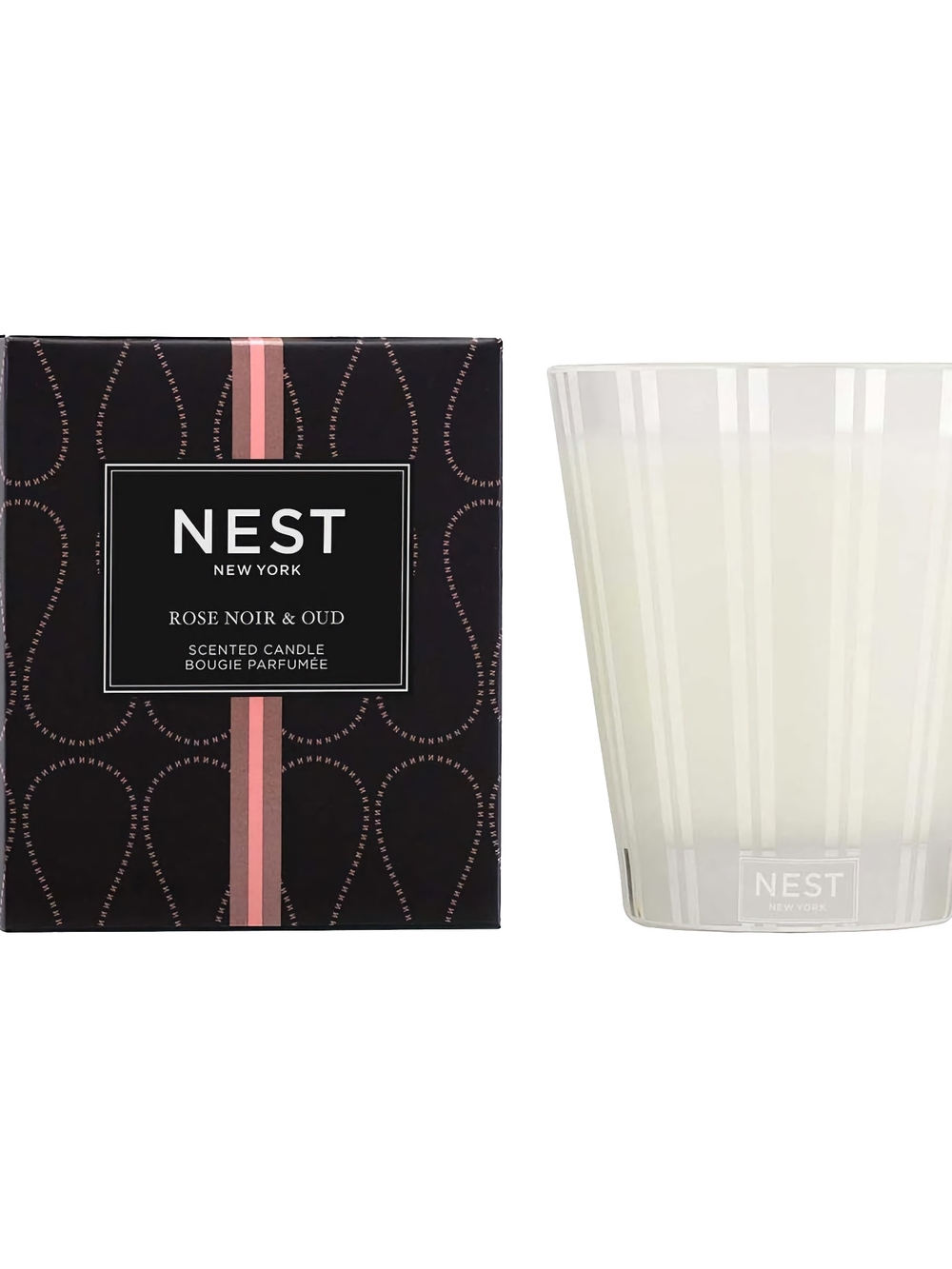 Nest Rose Noir & Oud Scented Candle - 8.1oz New In Boc